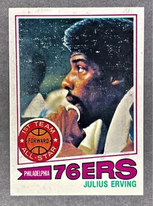 1977-78 TOPPS #100 🏀"DR. J"🏀 JULIUS ERVING PHILADELPHIA 76ERS *HOF* - Picture 1 of 3