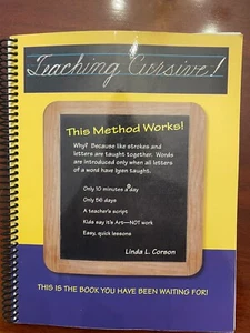 TEACHING CURSIVE! BY LINDA L CORSON - Picture 1 of 8
