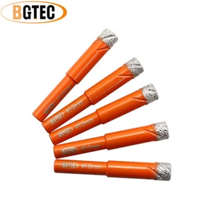 Punte diamantate per trapano seghetto taglio piastrelle marmo granito 5 pz/scatola 10 mm - Foto 1 di 10
