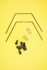 3Racing Sakura M4 Front Rear Stabilizers with Hardware SAK-M4P16 M4S42 NEW USA - Picture 1 of 2