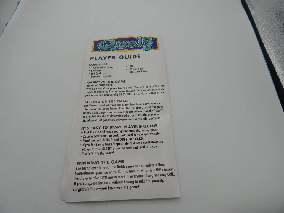 Replacement Pieces for Spin Master Quelf Game - Image 1 of 1