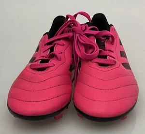 Adidas Niñas Jóvenes Botines de Fútbol Niños Talla 4.5 Rosa Caliente Zapatos Atléticos  - Imagen 1 de 5