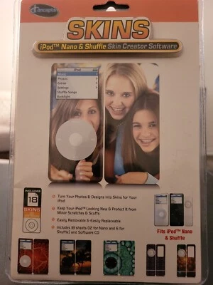 iConcepts iPod Nano Shuffle Skin Creator 18 Hojas Software Proteger ¡NUEVO! Foto 1 de 2