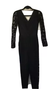 Mono de encaje negro Karen Millen - Imagen 1 de 4