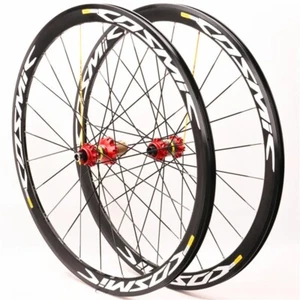 700C Road Bicycle Wheelset Center Lock Six Hole Disc Brake Carbon Fiber Tube Hub - Picture 1 of 20