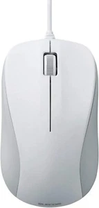 ELECOM Maus kabelgebunden M Größe 3 Tasten USB Laser weiß ROHS Richtlinie M-S... - Bild 1 von 3
