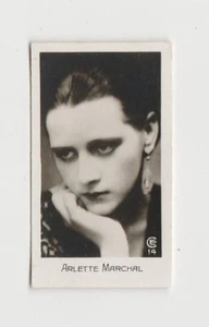 Arlette Marchal 1932 Bridgewater Film Stars Small Trading Card - Series 1 #14 - Picture 1 of 2