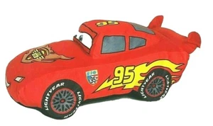 Disney Pixar Cars Lightning McQueen Plush Pillow piston cup 18 Inch - Picture 1 of 5