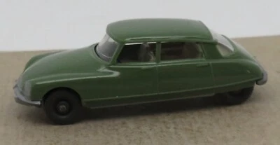 Rara WIKING Ho 1/87 Citroen DS Id 19 21 Pallas Verde Interno Grigio No. Box # - Immagine 1 di 4