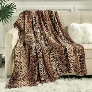 Flannel Fleece Blanket Throw Size 50X60, 280 GSM Lightweight Blanket for Couch S - Picture 1 of 7