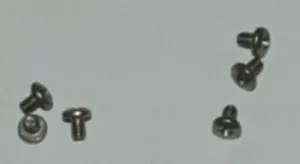 6 screws for seiko H558-5000/5009 H601,7A28,7C43.BETTER THAN THE ORIGINAL - Picture 1 of 3