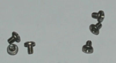 6 screws for seiko H558-5000/5009 H601,7A28,7C43.BETTER THAN THE ORIGINAL - Image 1 of 3