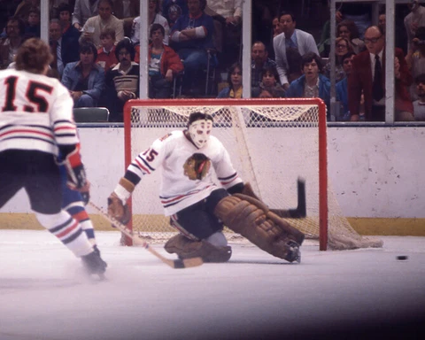 Chicago Blackhawks MURRAY BANNERMAN Glossy 8x10 Photo Hockey Poster Print Cover