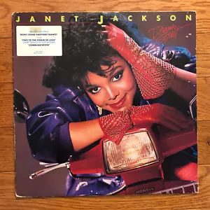Janet Jackson - Dream Street LP A&M SP-4962 1984 Pressing Translucent Vinyl VG+ - Picture 1 of 5