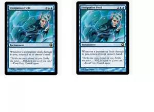 Dissipation Field x 2 + 10 random rares! mtg Christmas gift!! - Picture 1 of 1