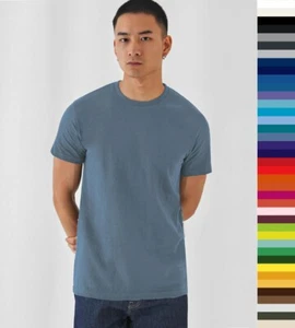 2 Stück Herren T-Shirt #E190 Qualität B&C XS bis 5XL in 40 Farben Öko-TexTU03T - Bild 1 von 41