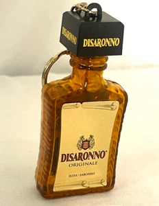 DISARONNO AMARETTO LIQUEUR BOTTLE KEYCHAIN DISTILLERY ADVERTISING NEW IN PKG - Picture 1 of 4