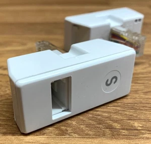 2x Adattatore di rete prolunga slave Direct Fit RJ45 a BT linea telefonica Ethernet - Foto 1 di 3
