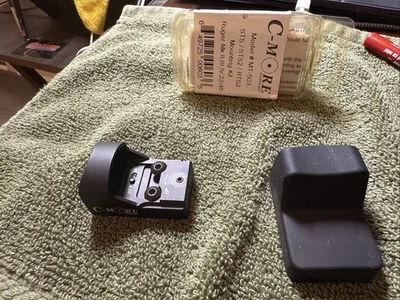 Mini mira micro táctica pequeña C-More Systems STS punto rojo 6 MOA STS2B-6 Foto 1 de 4