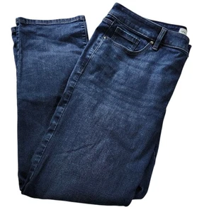 Time And Tru Denim Jeans Womens 20 Blue High Rise Skinny Pockets - Picture 1 of 13