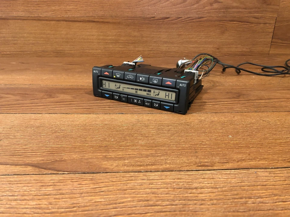 MERCEDES W210 E320 E500 E55 E420 FRONT AC CLIMATE CONTROL HEATER SWITCH OEM #11 - Image 1 of 4