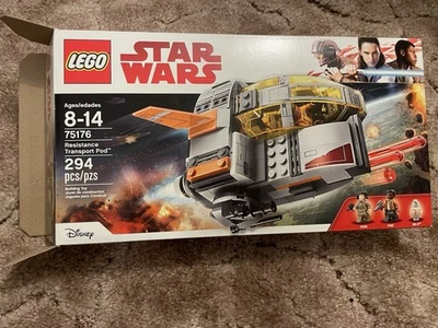 LEGO Star Wars: Resistance Transport Pod (75176) Complete ALL MINIFIGS with Box - Image 1 of 4