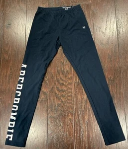 Abercrombie Spell-out Logo leggings kids girls size 9/10 - Picture 1 of 5