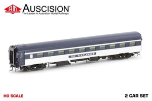 Auscision (SPS-12) Vinelander, VR, Blue/Silver (1971-1984) - 2 Car Pack HO Scale - Picture 1 of 2