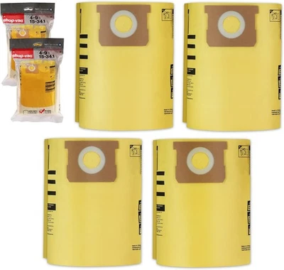 Shop-Vac 90671 Genuino Tipo H 5 a 8 Galones Alta Eficiencia Desechable Amarillo  Foto 1 de 4