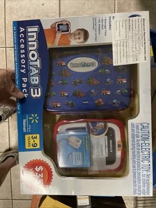 Vtech InnoTab 3 Blue Trucks Learning System Accessory Pack Bundle - Picture 1 of 5