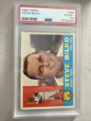 1960 Topps Steve Bilko 396 PSA 4.5 - Image 1 of 2