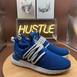 Adidas Lite Racer Adapt 3.0 Kids Running Team Royal Blue/White/Dash Grey Sz 5 - Picture 1 of 10