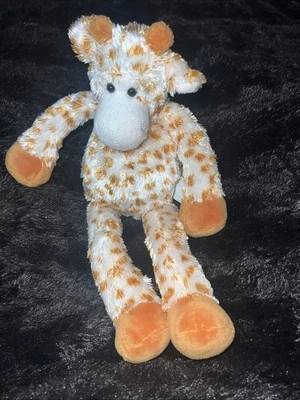 Bearington Collection Plush Giraffe Lean Beans Stretch Legs Stuffed Animal - Image 1 of 4