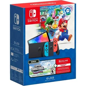 Super Mario Bros. Modelo OLED Wonder Bundle - Nintendo Switch 121618 - Imagen 1 de 8