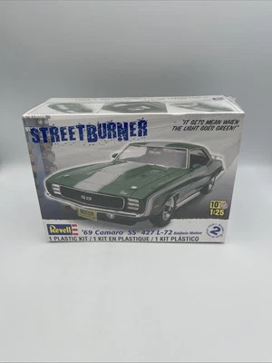 Revell Street Burner 69 Camaro SS 427 L72 Baldwin Motion MODEL CAR NEW SEALED - Image 1 of 3