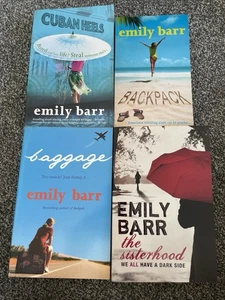 Emily Barr Chick Lit Books Bundle Backpack Cuban Heels Baggage X 4 PB C5 - Picture 1 of 14