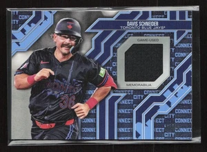 Camiseta deportiva Davis Schneider City Connect 2025 Topps Serie 2 #CC2-DS - Imagen 1 de 2