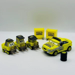 Disney Pixar Cars - TEAM LEAK LESS CREW CHIEF & 3 PITTYS PISTON CUP 1:55 Diecast - Picture 1 of 6