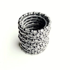 Für EBike Außengröße 40 Mm Innengröße 27 Mm Praktisch Zu Verwenden Silberfarbe - Photo 1/12