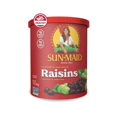 Sun-Maid California Sun-Dried Raisins 13 oz Resealable Canister Snack - Image 1 of 4