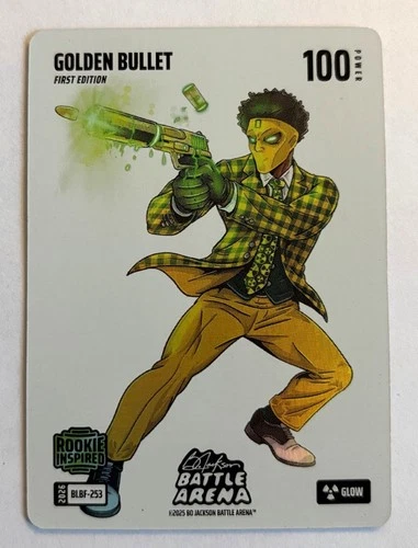 2026 Bo Jackson Battle Arena Golden Bullet BLBF-253 Mathew Golden Blizzard Glow
