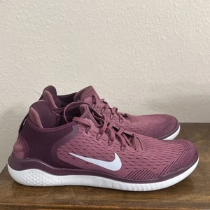 Nike Free RN 2019 Maroon 942836-601 Size 10.5 Pre-Owned - Picture 1 of 5