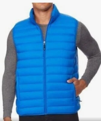 32 Degrees Men's Down Packable Vest Jacket Turkish Sea Size M - Image 1 of 2