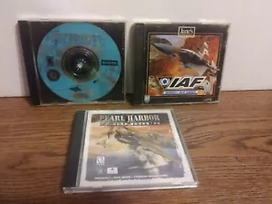 Lot Of Air Combat Pc Games Win95/98 Jane’s IAF Jetfighter IV Pearl Harbor zero - Picture 1 of 7