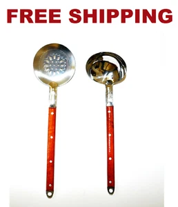 Set Schaumlöffel+Schöpflöffel 2х40cm USBEKISCHES PILAW-SET - Bild 1 von 12
