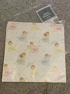 Hallmark Confezione Regalo Baby Shower Nursery Uno + Foglio 30x20 Pollici Scrapbooking Artigianato - Foto 1 di 6