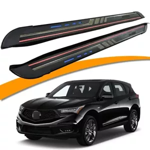 2pcs Running Board Side Steps Pedals Nerf Bar Fits for Acura RDX 2019-2023 2024 - Picture 1 of 12