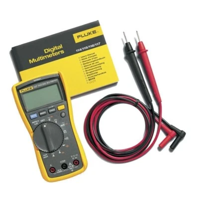 FLUKE True RMS Digital Multimeter 117 with Free Personalised Calibration Cert - Image 1 of 4