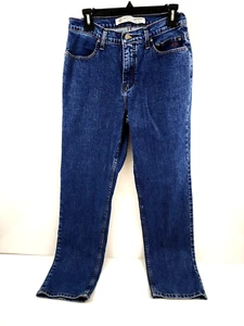 HARLEY DAVIDSON WOMEN’S BOOTCUT JEANS SIZE 6 FIVE POCKETS BLUE ZIPPER CLOSURE - Picture 1 of 7