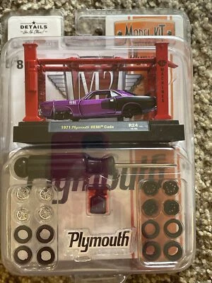 Plymouth HEMI 1971 Cuda R24 19-02 Die-Cast Model - Image 1 of 4